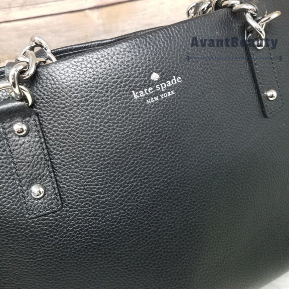 Kate Spade Andee Cobble Hill Black Shoulder Tote - Picture 16 of 16